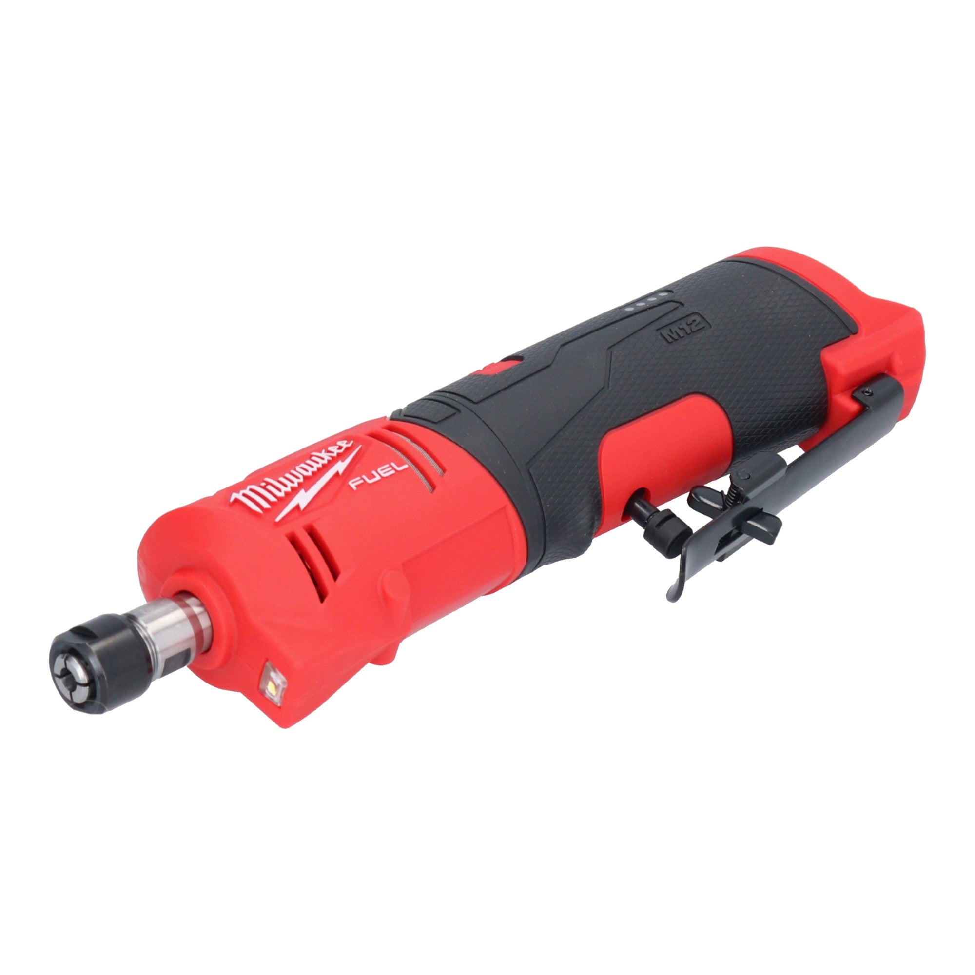 Milwaukee M12 FDGS 402 Akku Geradschleifer 12 V 6 8 mm Brushless 2x Akku 4 0 Ah Ladegeraet 1 - toolbrothers
