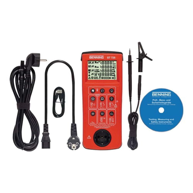 Tester per elettrodomestici BENNING ST 725 funzionamento a batteria / rete ( 4000828856 )