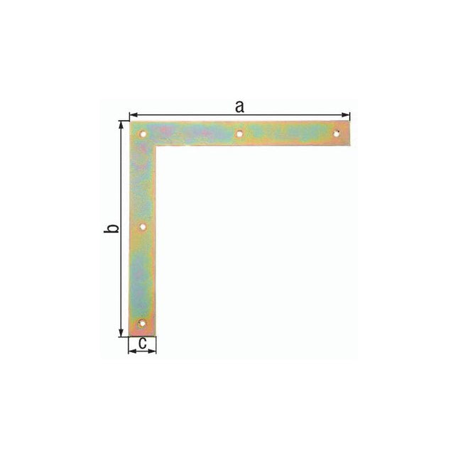 GAH gate bracket width 40 mm length 300 x 300 mm ( 3000200239 )