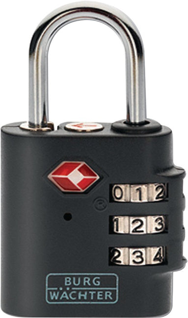 Candado de combinación BURG-WÄCHTER TSA 77 ancho del cuerpo 30 mm ( 3000253288 )