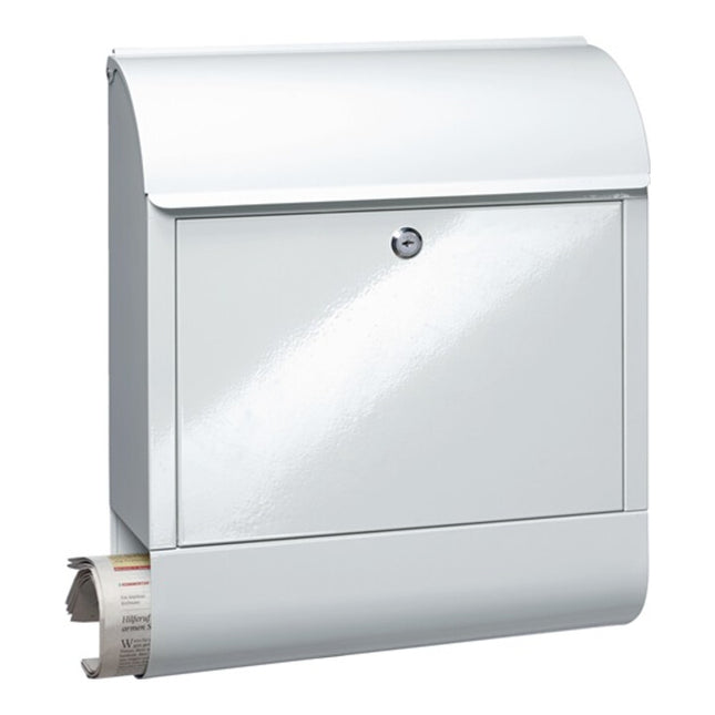 BURG-WÄCHTER Briefkasten Scandic 825 W Höhe 460 mm Breite 380 mm Tiefe 125 mm ( 3000253464 )