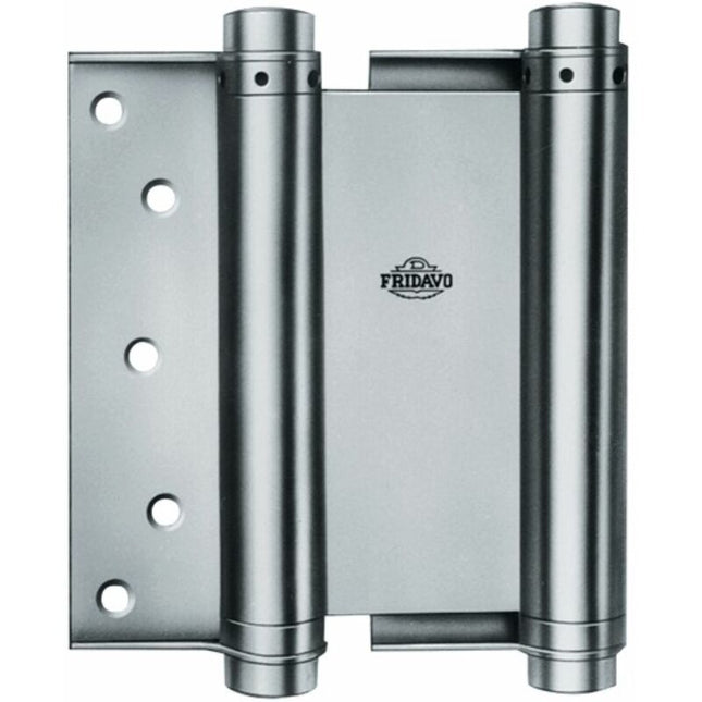 FRIDAVO spiral spring swing door hinge model M bright steel ( 3000255403 )