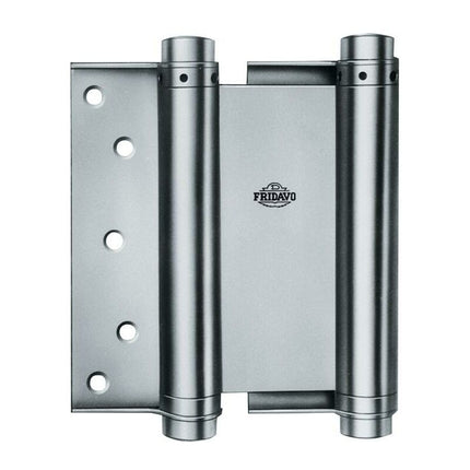 Bisagra para puerta batiente con muelle espiral FRIDAVO modelo M acero cromado amarillo ( 3000255425 )