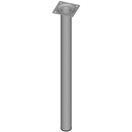 ELEMENT SYSTEM gamba per mobili in alluminio bianco 30 mm altezza 500 mm ( 3000271269 )