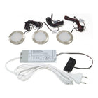 L&S set di 3 luci da incasso Chip Bianco caldo 12 V 12 W ( 3000550005 )