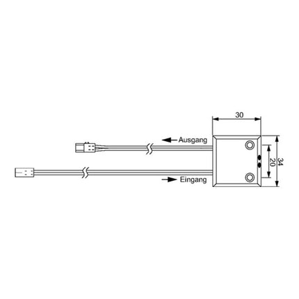 L&S LED IR Schalter 12 V 12 V (*24 V) ( 3000550095 )