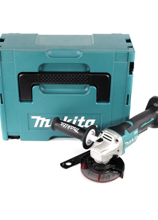 Makita DGA 458 ZJ Akku Winkelschleifer 18 V 115mm Brushless Solo + Makpac - ohne Akku, ohne Ladegerät - Toolbrothers