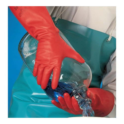 ANSELL Chemikalienhandschuhe AlphaTec Sol-Vex 37-900 Größe 11 rot ( 4000371492 )