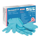 HONEYWELL disposable gloves Dermatril P 743 size 9 blue ( 4000371735 )