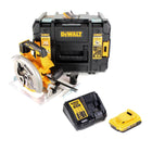 Dewalt DCS 570 D1 Akku Hand Kreissäge 18V 184 mm Brushless + 1x Akku 2,0Ah + Ladegerät + TSTAK - Toolbrothers