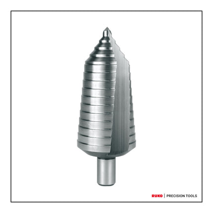 RUKO step drill bit drilling range 6-40 mm ( 4000601720 )