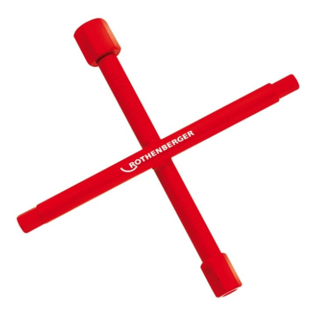 Llave en cruz sanitaria ROTHENBERGER 200 x 200 mm ( 4000781026 )