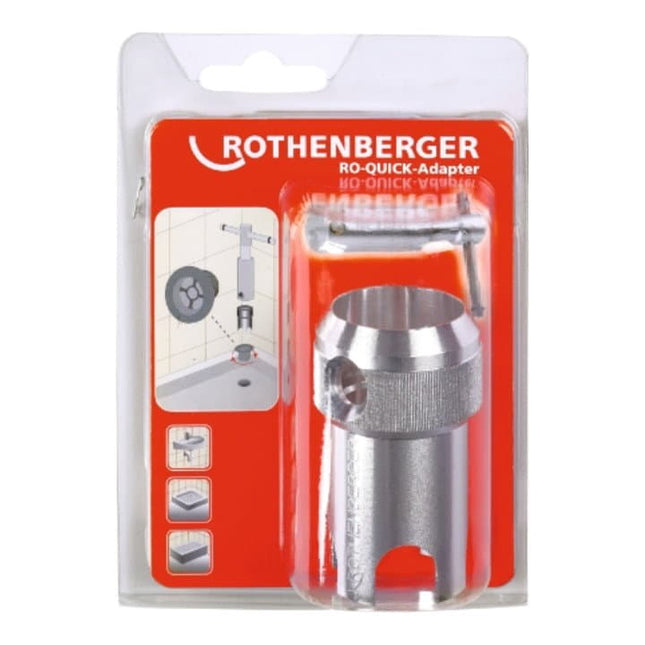 Herramienta para desenroscar válvulas ROTHENBERGER RO-QUICK adaptador longitud 75 mm ( 4000781040 )