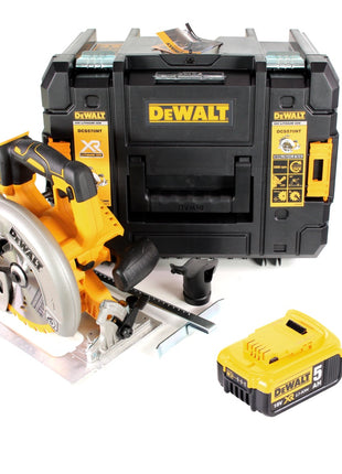 Dewalt DCS 570 NT Akku Handkreissäge 18V 64mm Brushless + 1x Akku 5,0Ah + TSTAK - ohne Ladegerät - Toolbrothers