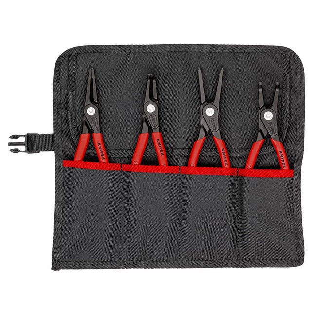 KNIPEX precision circlip pliers set 4-piece in roll-up pouch ( 4000795455 )