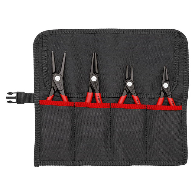 KNIPEX precision circlip pliers set 4-piece in roll-up pouch ( 4000810642 )