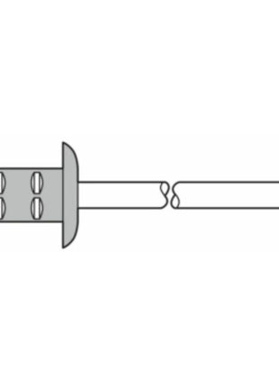 GESIPA Blindniet PolyGrip® Nietschaft d x l 4 x 10 mm ( 4000813759 )