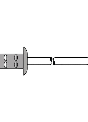 GESIPA blind rivet PolyGrip(R) rivet shank d x l 4 x 17 mm ( 4000813760 )