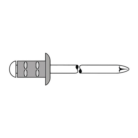 GESIPA Rivet POP PolyGrip® tige de rivet D. x l 4 x 17 mm ( 4000813760 )