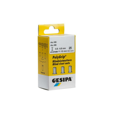 Nitonakrętka GESIPA PolyGrip(R) trzon nitu d x l 7 x 13,5 mm M5 ( 4000813825 )