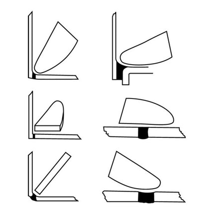 HUFA silicone spatula Original Glättfix suitable for all silicone joints ( 4000816543 )