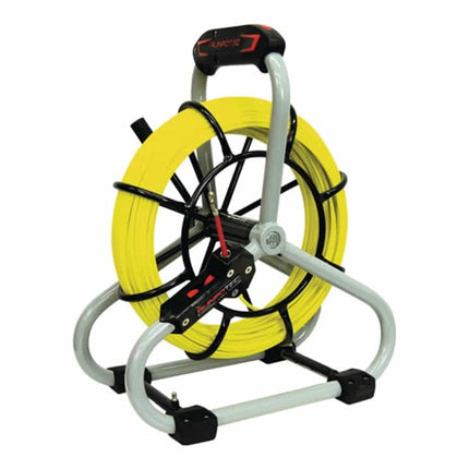 RUNPOTEC asta in fibra di vetro set professionale nastro lunghezza 80 m raggio di curvatura 120 mm ( 4000817960 )