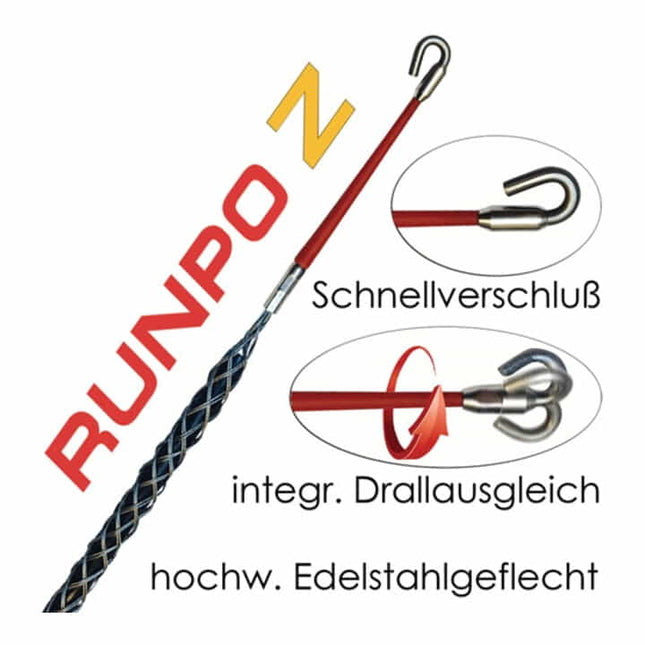 RUNPOTEC cable pulling sock cable-Ø 9-15 mm ( 4000817970 )