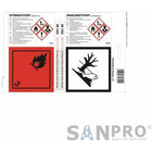 HÜNERSDORFF adhesive label length 275 mm width 182 mm ( 4000818984 )