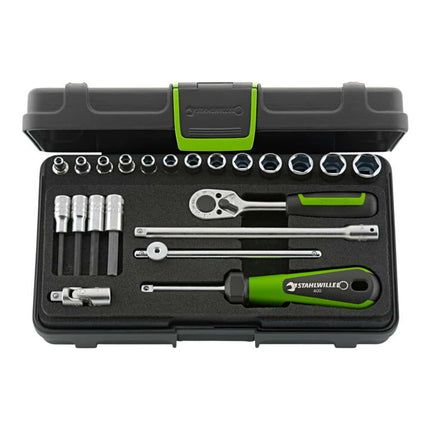 STAHLWILLE socket spanner set 40/44/17/5 KN 22-piece 1/4 ″ ( 4000820580 )