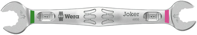 WERA llave fija doble Joker 6005 8 x 9 mm longitud 123 mm ( 4000823160 )