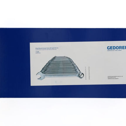 GEDORE Ringmaulschlüsselsatz 7-026 26-teilig Schlüsselweite 6-32 mm ( 4000823704 )
