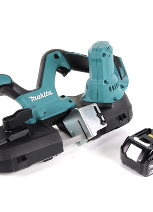 Makita DPB 181 T1 18V Akku Bandsäge + 1x Akku 5,0Ah - ohne Ladegerät - Toolbrothers