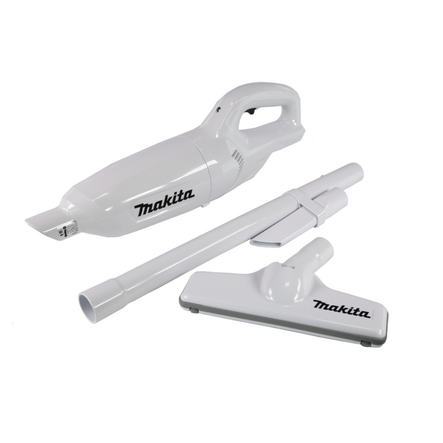 Makita CL 106 FDZW Akku 10,8V Li-ion Akku Staubsauger weiß Solo inkl. Düsen ohne Akku & Lader - Toolbrothers