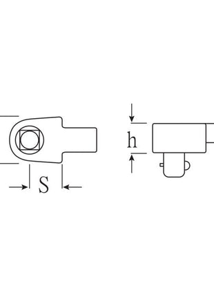 STAHLWILLE insertion tool 734/10 1/2 ″ 9 x 12 mm ( 4000826610 )