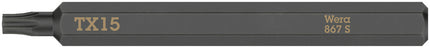 WERA Bit 867 S TORX 15 x 70 mm 1/4 ″ TORX 15 Length 70 mm ( 4000827263 )
