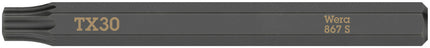 WERA Bit 867 S TORX 30 x 70 mm 1/4 ″ TORX 30 Longitud 70 mm ( 4000827266 )