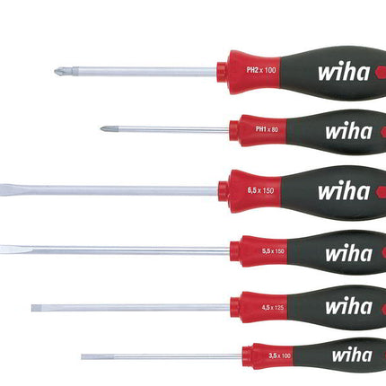 WIHA screwdriver set 302 ZK6 SO 6-piece slotted / PZD ( 4000827703 )