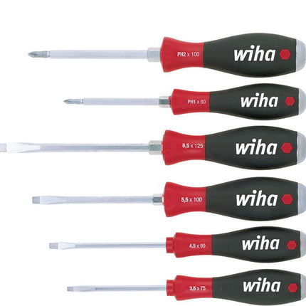 WIHA screwdriver set 530 HK6 6-piece slotted / PH ( 4000827737 )