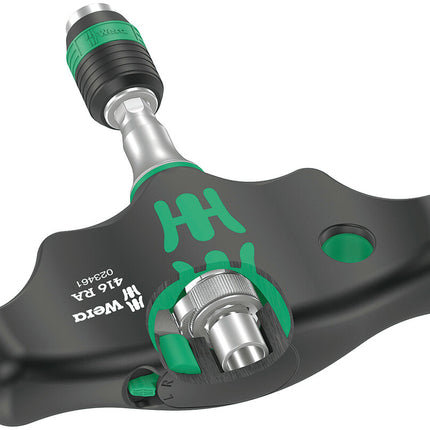 WERA Bithalter 416 RA 1/4 ″ Ratsche mit Feinverzahnung ( 4000829883 )