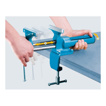 HEUER parallel vice HEUER Compact Jaw width 120 mm Clamping width 130 mm ( 4000830349 )