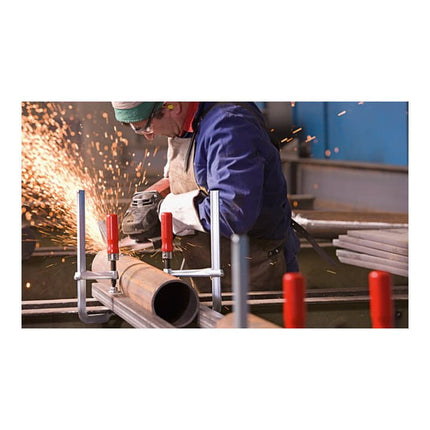 BESSEY all-steel screw clamp GZ Clamping width 120 mm Projection 60 mm ( 4000831522 )