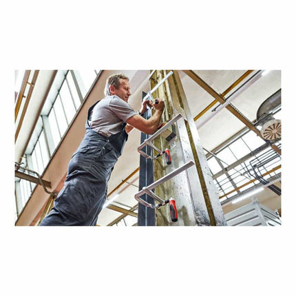 BESSEY morsetto a vite interamente in acciaio GZ-KG Larghezza di serraggio 500 mm Sporgenza 120 mm ( 4000831654 )