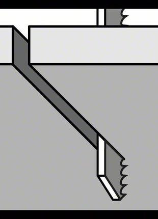 BOSCH Stichsägeblatt T 101 BF Gesamtlänge 100 mm ( 4000837517 )