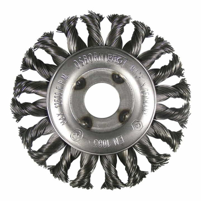 Cepillo redondo OSBORN Ø 125 mm espesor del alambre 0,35 mm ( 4000840126 )
