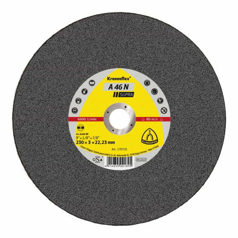 KLINGSPOR cutting disc A 46 N Supra D230x3mm straight ( 4000841039 )