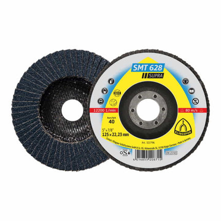 KLINGSPOR flap disc SMT 628 Supra Ø 125 mm grit size 60 flat ( 4000842271 )