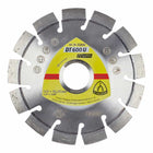 KLINGSPOR diamond cutting disc DT 600 U Supra Ø 230 mm bore 22.23 mm ( 4000843521 )