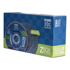 PFERD flap disc POLIFAN Z START STEELOX Ø 125 mm grit size Z-60 conical ( 4000843629 )