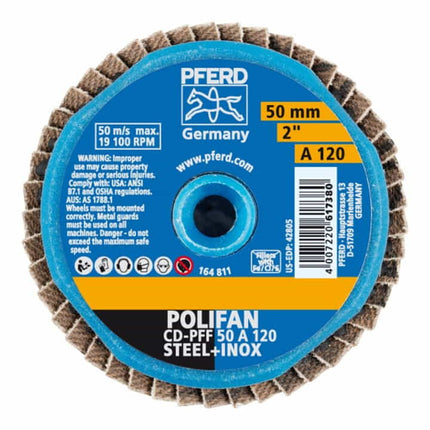 PFERD flap disc COMBIDISC-Mini-POLIFAN Ø 50 mm grit 60 ( 4000844749 )