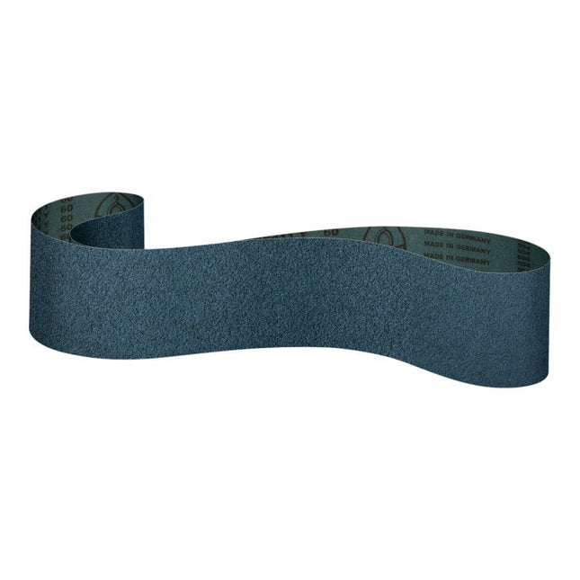 KLINGSPOR abrasive belt CS 411 Y length 2000 mm width 75 mm grit 60 ( 4000845819 )